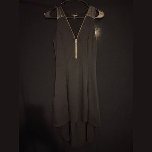 Black High Low Dress